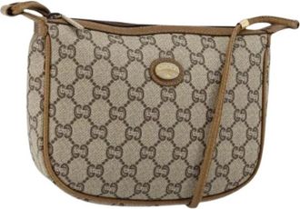 Gucci Pre-owned Cross Body Bag - Dames - Vintage Schoudertas - Beige - ONE Size - Vintage