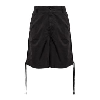 Alexander McQueen Heren, Korte broeken, Zwart, Maat: S Zijde