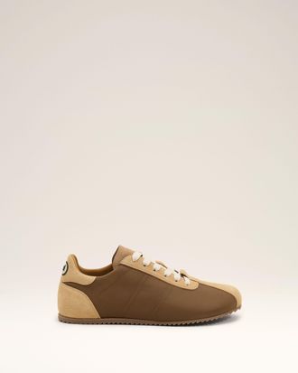 Ami Brown nylon Soft sneakers Brown - 36 - Unisex