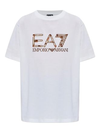 Emporio Armani T-shirt met logo - Wit