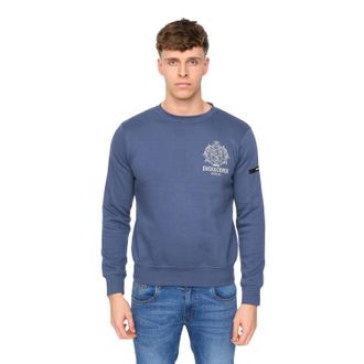 Duck and Cover Heren Stoneham Crew Neck Sweatshirt (Denim Blauw)