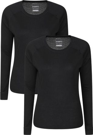 Mountain Warehouse Talus Thermal Base Layer Top in Black at Nordstrom, Size 12