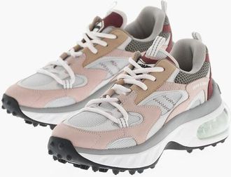 Dsquared2 Leather and Fabric Low Top Sneakers BUBBLE size 40