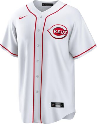 Nike Noelvi Marte Cincinnati Reds Nike Mens MLB Replica Jersey in White | T770REAHRD7-S17
