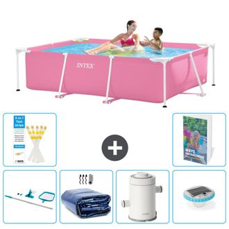 Intex Piscina Con Estructura Rectangular - 220x150x60 Cm - 7-piezas S131