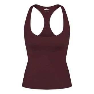 Nike (WMNS) Nike x SKIMS Matte Racerback Tank Currant TPTNK7383W-CUR