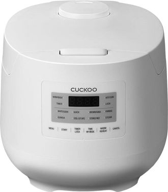 The Cuckoos Nest Cuckoo 6-Cup Micom Rice Cooker With Nonstick Inner Pot