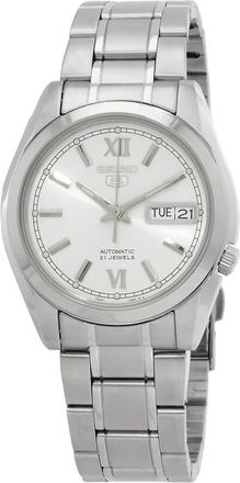 Seiko 5 Automatic Silver Dial Mens Watch SNKL51K1
