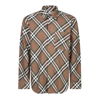 Burberry Checked Shirt - male - Burberry - Casual Shirts - Multicolor - M - Shirts
