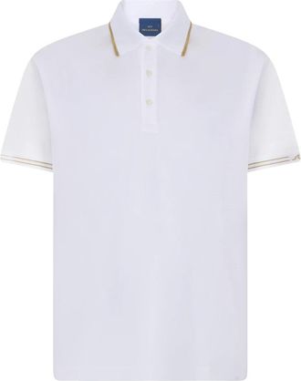 Paul & Shark Polo Shirt - Heren - Polos - Wit - XL - Katoen - Tops