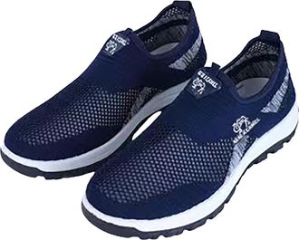 Generic Outdoor Shoes Mens Slip On: Running Shoes Soft Sole Sports Shoes Lightweight Trainers Breathable Trainers Abrasion Resistant Leisure Shoes Cushioning 