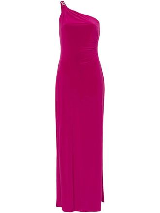Lauren Ralph Lauren one-shoulder maxi dress - Pink