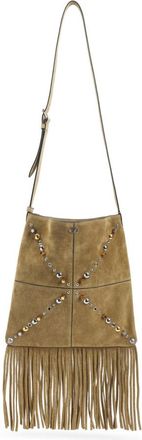 Valentino Garavani Beige Logo Crossbody Bag