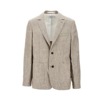 Wax London Fintry striped linen blazer Man 40