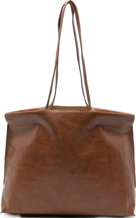 Serax Leren shopper - Bruin