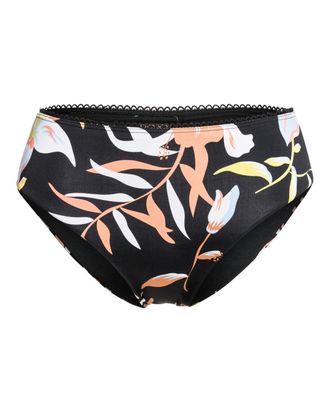 Roxy Bikini-Hose ROXY Hibiscus Wave, Damen, Gr. XS, US-Gr&ouml;ssen, bunt (anthrazit hibiscus wave swim), Obermaterial: 87% Nylon, 13% Elasthan;, Badehosen Biki