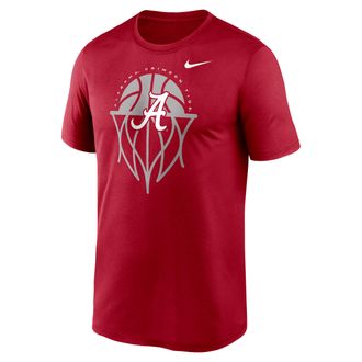 Nike Alabama Legend Basketball Icon Nike Mens Dri-FIT College T-Shirt in Red | NKGK69WABN-VCH