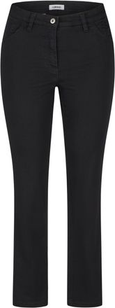 KjBrand 5-Pocket-Hose KJBRAND Fanni Frame, Damen, Gr. 42, N-Gr, schwarz, Web, Obermaterial: 71% Baumwolle, 25% Polyester, 4% Elasthan, unifarben, figurbetont 