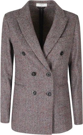 Circolo 1901 Giacca Doppiopetto Fd4201 - - Jackets - Donna - Marrone - XL