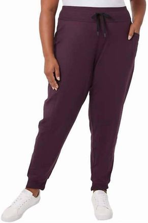 32 Degrees Womens Side Pocket Jogger In Heather Agate Purple