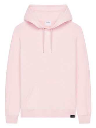 Courr&egrave;ges Light Pink Silk-Nylon Hoodie