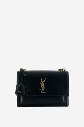 Saint Laurent Schultertasche aus Glattleder Sunset Medium