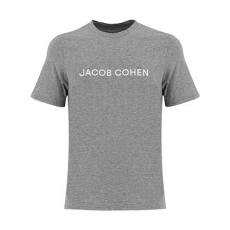Jacob Cohen Hombre, Camisetas, Gris, Talla: S