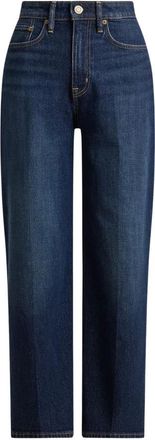 Ralph Lauren Rechte jeans - Dames - Jeans - Blauw - Maat: W30 Katoen