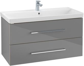 Villeroy & Boch Avento M&oacute;dulo De Lavabo A89100, 2 Extra&iacute;bles, Anchura 780mm, Color: Elm Impresso - A89100pn