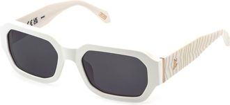 Just Cavalli SJC203 06Y1 Womens Sunglasses White Size 56