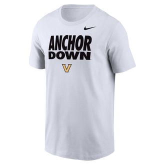 Nike Mens College (Vanderbilt) Dri-FIT T-Shirt in White | IW0659-100