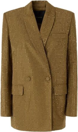 Pinko Blazers - Dames - Blazers - Bruin - S - Jassen