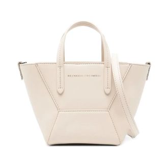 Brunello Cucinelli Tassen, Dames, Beige, ONE Size, Bags