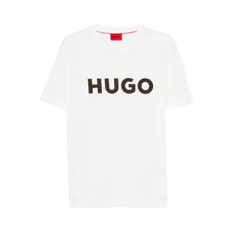HUGO BOSS T Shirt Bianco-Uomo