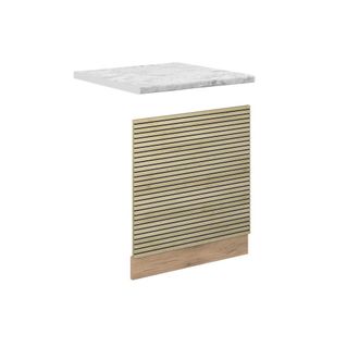 Vicco Panel Frontal Fame-line, Panel De Roble, 45 Cm, Et M&aacute;rmol