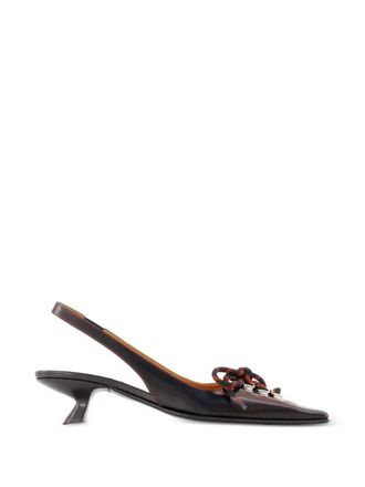 Marni D&eacute;collet&eacute; con cinturino allacciati Marni