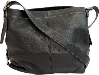 Coach Pre-owned Shoulder Bags, female, Black, Size: ONE SIZE Pre-owned Shoulder Bag