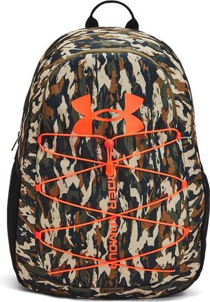 Under Armour Unisexs Hustle Sport Backpack, (390) Marine Od Green/Marine Od Green/Blaze Orange, One Size