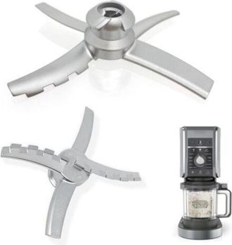 OEM Cuchilla De Repuesto De Acero Inoxidable Compatible Con Las M&aacute;quinas De Helado De Lujo Ninja Creami Nc500 Nc501, Piezas De Mezcla Para Accesorios Ninj