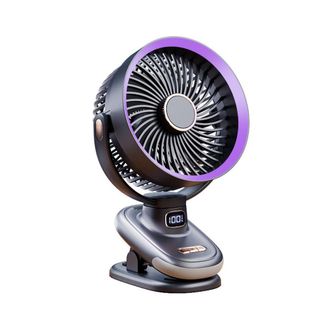 OEM Ventilador Oscilante - 20000 Mah - Circulador De Aire Interior - Ajuste Vertical Y Horizontal 360&deg; - 5 Velocidades - Pantalla Digital - Uso Dom&eacute;stico 