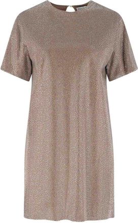 Giuseppe Di Morabito Mini dress with rhinestones