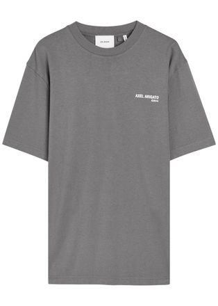 Axel Arigato Legacy Logo-print Cotton T-shirt - Grey - M