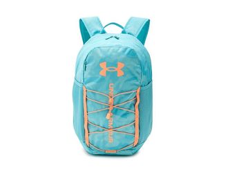 Under Armour Hustle Sport 6.0 Backpack Backpack Bags Blue Haze/Blue Haze/Orange Bloc, Polyester