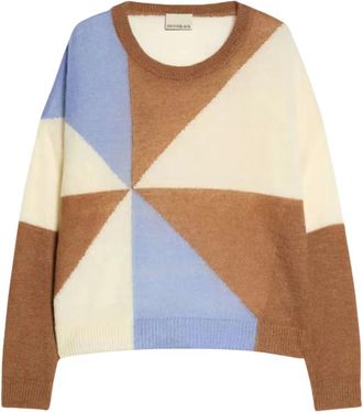 Pennyblack Truien & Vesten, Dames, Veelkleurig, XS, Pbbtalpa Ronde hals gebreid