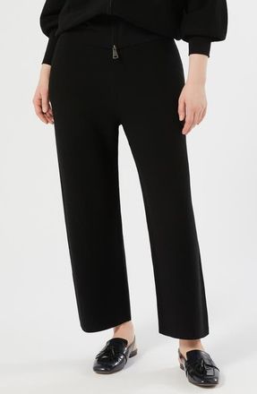 Marina Rinaldi Nazoto Ankle Pants in Black at Nordstrom, Size Xx-Large