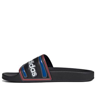 adidas (WMNS) adidas originals Adilette Slides Black Red Blue EE6177