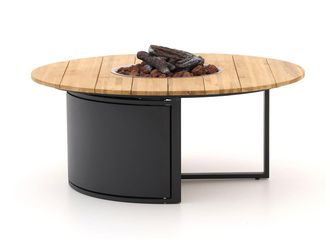 Cosi loft lounge vuurtafel &oslash;120cm (h: 50cm)