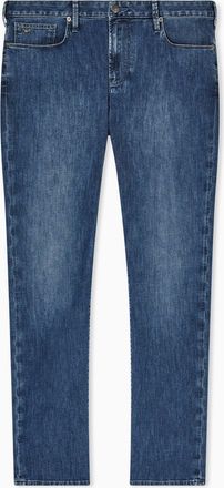 Emporio Armani Low Waist 5 Pocket Denim Jeans