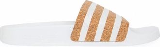 adidas Fitness, Dames, Wit, 37 EU, Rubberen Slippers met Rubberen Zool
