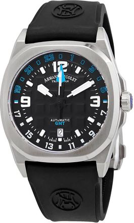 Armand Nicolet JH9 Automatic Black Dial Mens Watch A663HAA-NZ-GG4710N